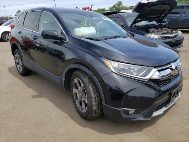 HONDA CR-V EX 2018 with VIN 7FARW2H57JE039208 - Photo from auction