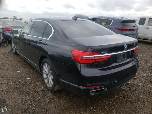 Photo 3 from auction – 2017 BMW 740 XI with VIN WBA7E4C56HGU99496