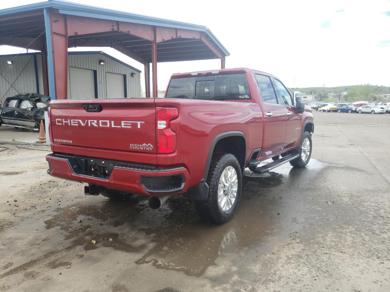 Photo 4 from auction – 2020 CHEVROLET SILVERADO with VIN 1GC4YREYXLF167836