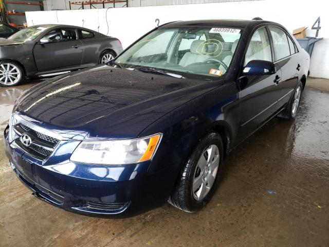 Photo 2 from auction – 2008 HYUNDAI SONATA GLS with VIN 5NPET46C38H331207