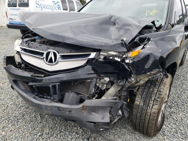 Photo 9 from auction – 2009 ACURA MDX TECHNO with VIN 2HNYD28419H513691