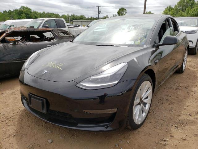 Photo 2 from auction – 2022 TESLA MODEL 3 with VIN 5YJ3E1EBXNF187433