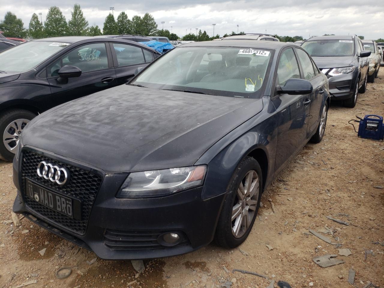Photo 2 from auction – 2010 AUDI A4 PREMIUM with VIN WAUBFAFLXAN068175