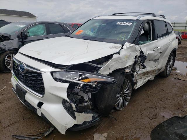 Photo 2 from auction – 2021 TOYOTA HIGHLANDER with VIN 5TDEBRCH3MS031798