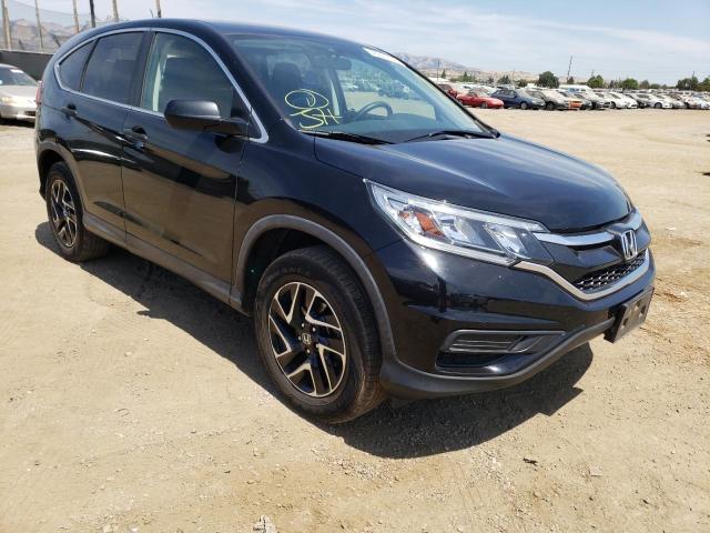 Photo 1 from auction – 2016 HONDA CR-V SE with VIN 2HKRM4H47GH692152