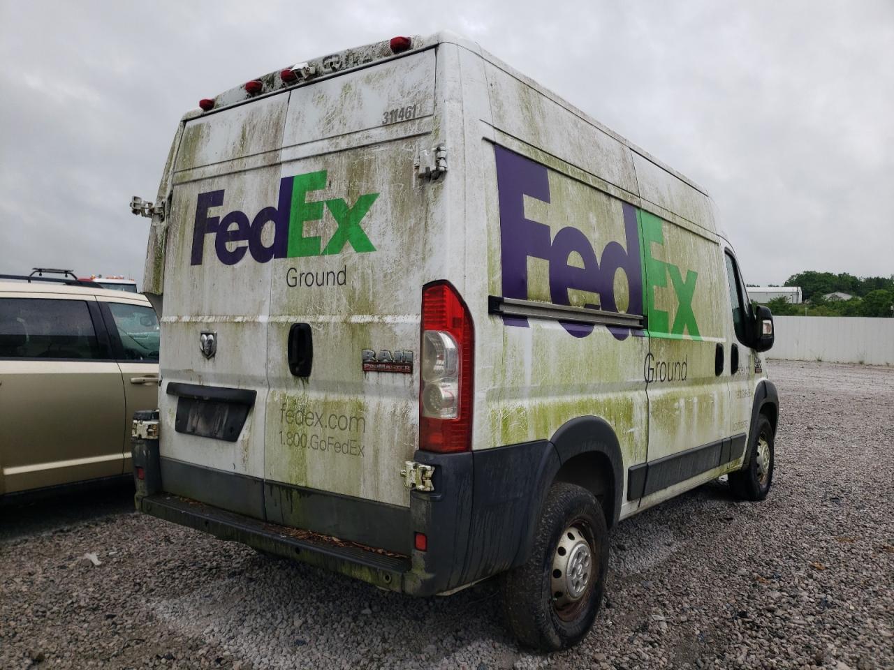 Photo 4 from auction – 2014 RAM PROMASTER with VIN 3C6TRVCG9EE101231
