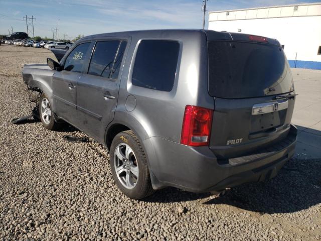 Photo 3 from auction – 2013 HONDA PILOT EXL with VIN 5FNYF4H52DB003918