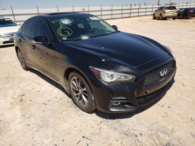 INFINITI Q50 PREMIU 2017 with VIN JN1EV7AP7HM743905 - Photo from auction