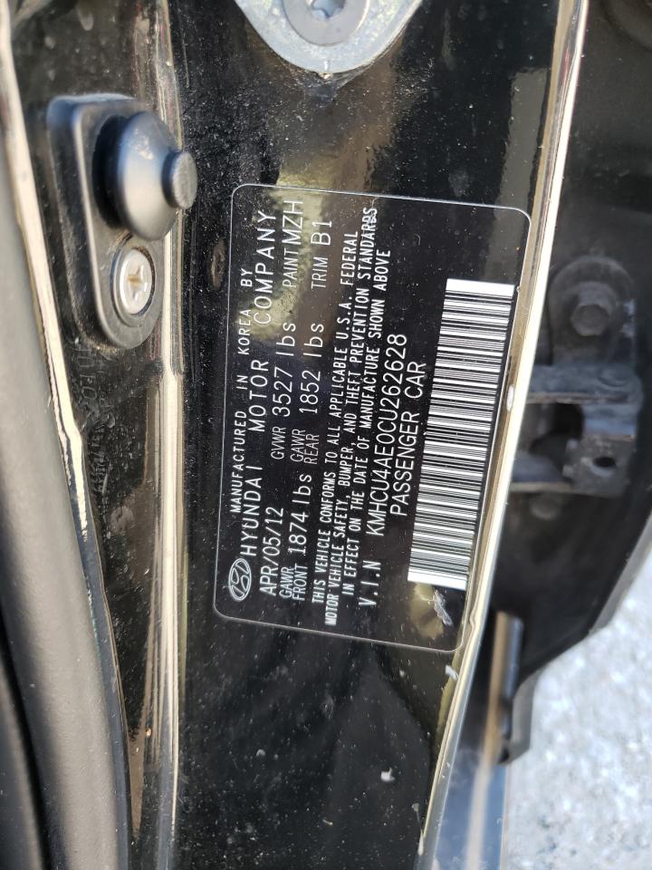 Photo 10 from auction – 2012 HYUNDAI ACCENT GLS with VIN KMHCU4AE0CU262628