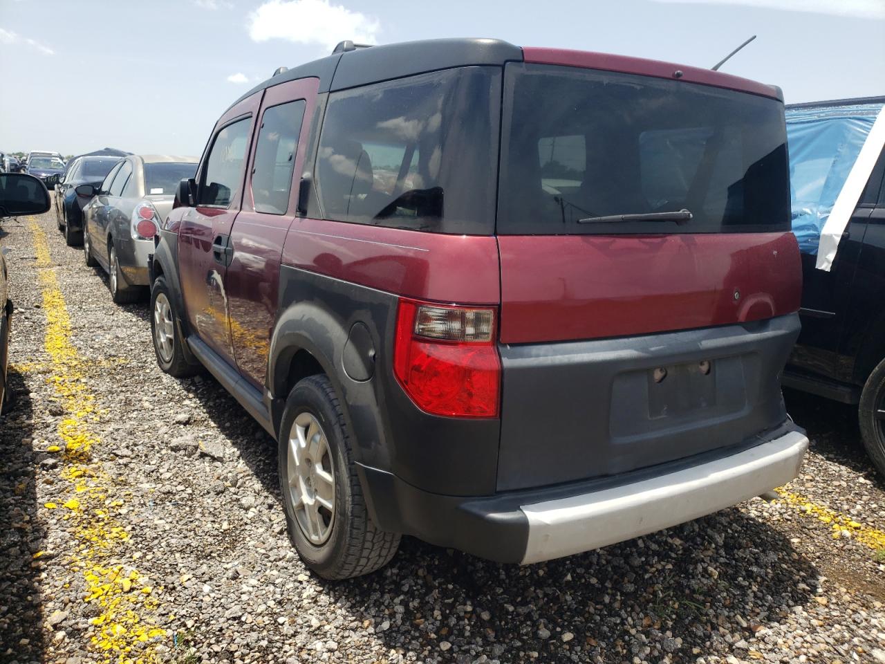 Photo 3 from auction – 2008 HONDA ELEMENT LX with VIN 5J6YH18388L017567
