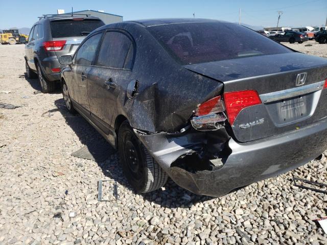 Photo 9 from auction – 2009 HONDA CIVIC LX with VIN 19XFA16579E050107