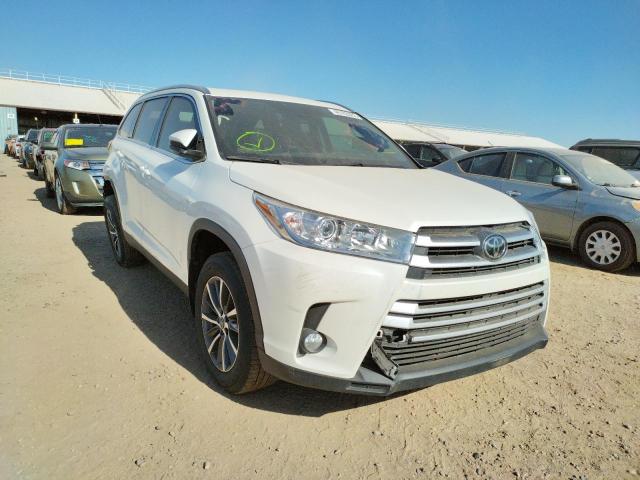 TOYOTA HIGHLANDER 2019 with VIN 5TDJZRFH4KS615890 - Photo from auction
