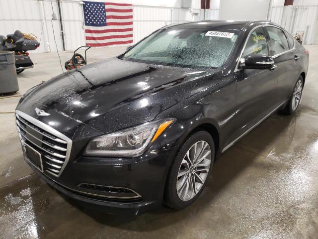 Photo 2 from auction – 2017 GENESIS G80 BASE with VIN KMHGN4JE9HU178202