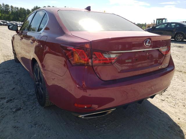 Photo 3 from auction – 2015 LEXUS GS 350 with VIN JTHCE1BL8FA008974