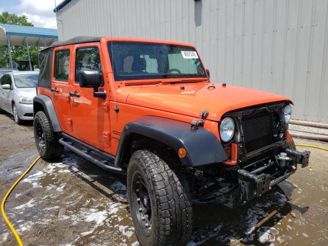 JEEP WRANGLER U 2015 with VIN 1C4BJWDG9FL731517 - Photo from auction