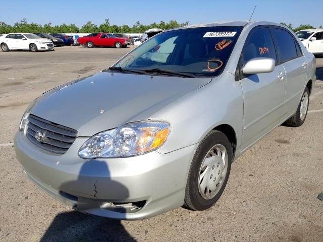 Photo 2 from auction – 2004 TOYOTA COROLLA with VIN 1NXBR32E34Z298336