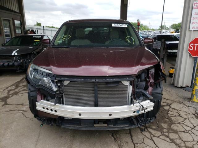 Photo 9 from auction – 2017 HONDA PILOT EXL with VIN 5FNYF6H54HB057237