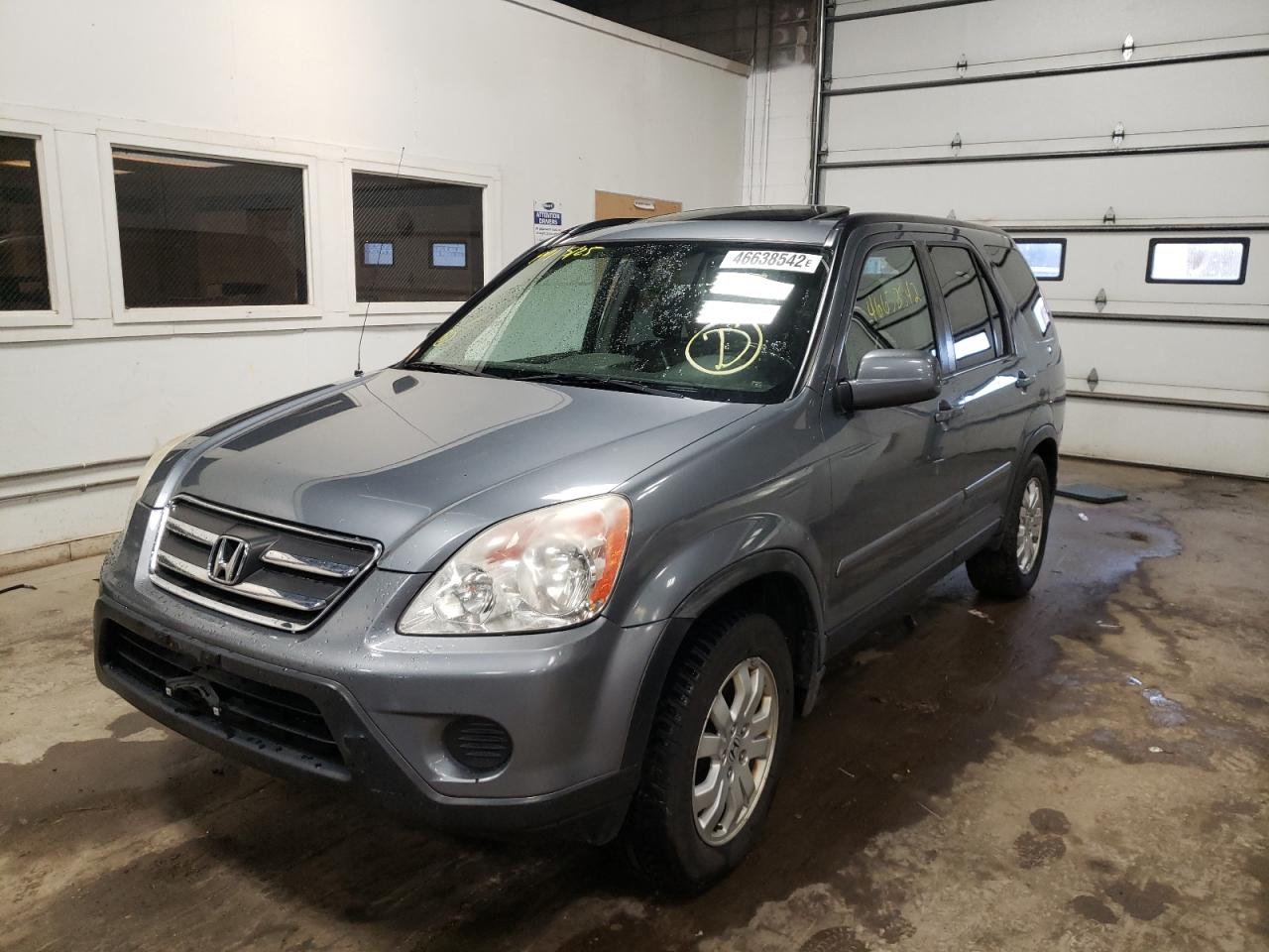 Photo 2 from auction – 2005 HONDA CR-V SE with VIN JHLRD78945C016704