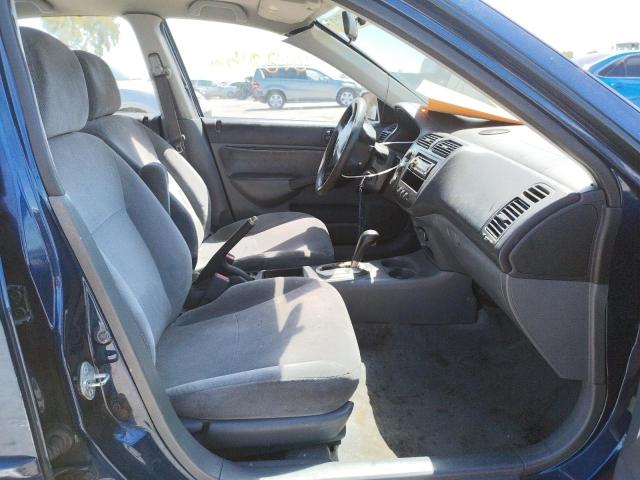 Photo 5 from auction – 2001 HONDA CIVIC EX with VIN 2HGES26711H604381