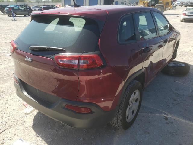 Photo 4 from auction – 2014 JEEP CHEROKEE S with VIN 1C4PJLAB7EW247324
