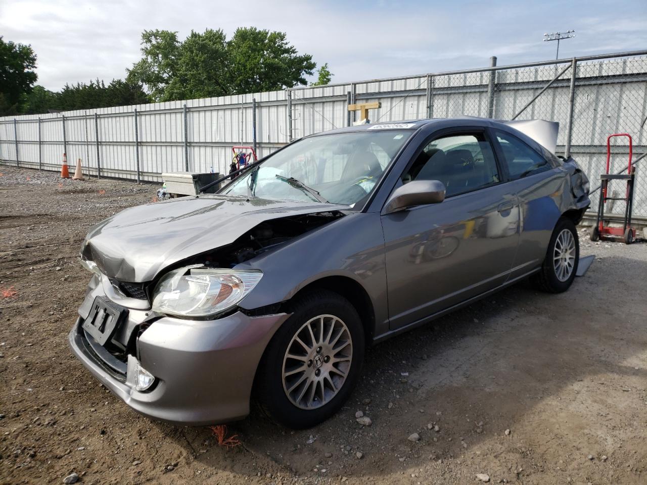 Photo 2 from auction – 2005 HONDA CIVIC EX with VIN 1HGEM21935L059926
