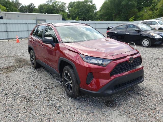 Photo 1 from auction – 2021 TOYOTA RAV4 LE with VIN 2T3F1RFV4MW183161