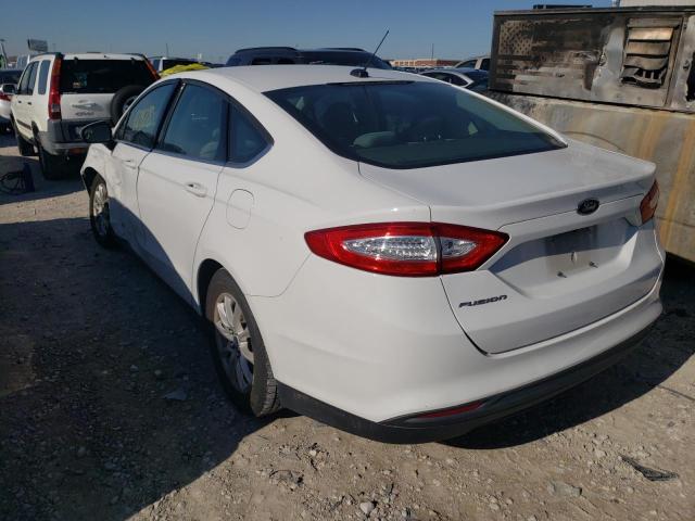 Photo 3 from auction – 2016 FORD FUSION S with VIN 3FA6P0G79GR354141