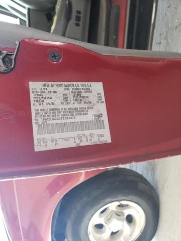 Photo 10 from auction – 2000 FORD EXPLORER with VIN 1FMZU63X5YZA90370