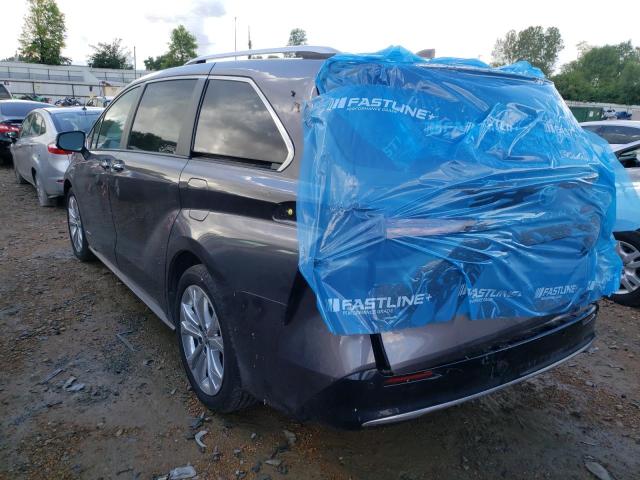 Photo 3 from auction – 2021 TOYOTA SIENNA LIM with VIN 5TDERKEC2MS001924