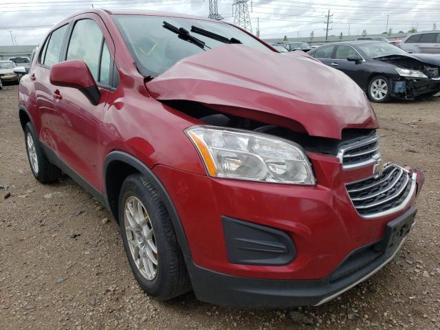 CHEVROLET TRAX LS 2015 with VIN KL7CJKSB2FB231741 - Photo from auction