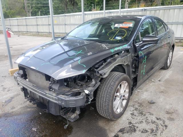 Photo 2 from auction – 2020 FORD FUSION SE with VIN 3FA6P0HD6LR134633