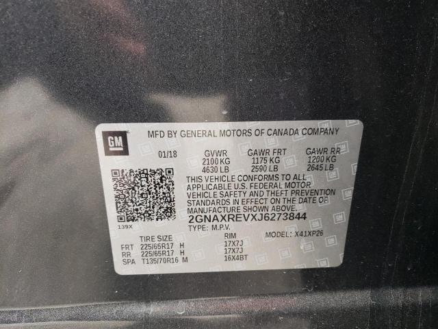 Photo 10 from auction – 2018 CHEVROLET EQUINOX LS with VIN 2GNAXREVXJ6273844