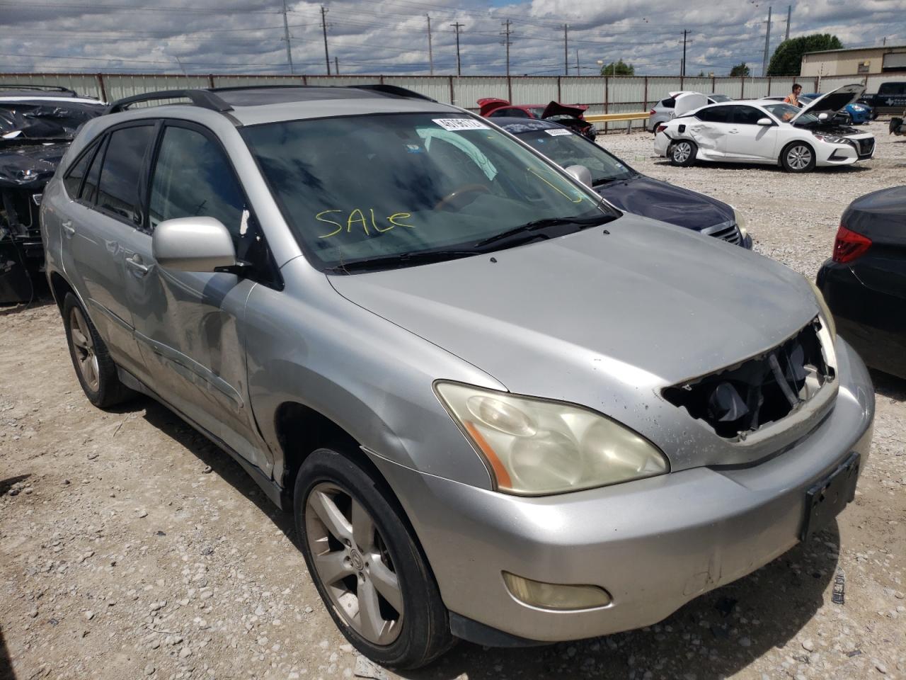 LEXUS RX 330 2005 with VIN JTJGA31U650051554 - Photo from auction