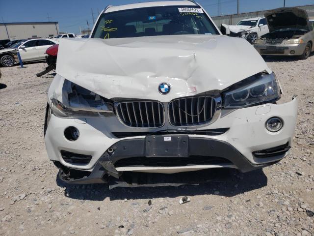 Photo 9 from auction – 2017 BMW X3 XDRIVE3 with VIN 5UXWX7C56H0S20162