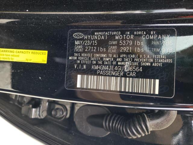 Photo 10 from auction – 2016 HYUNDAI GENESIS 3. with VIN KMHGN4JE4GU106564