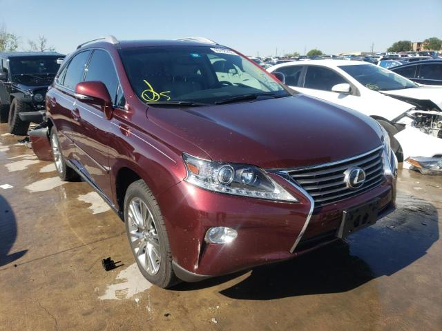 LEXUS RX 350 2014 with VIN JTJZK1BA4E2010343 - Photo from auction
