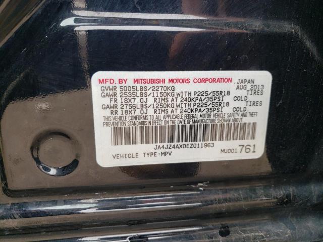 Photo 10 from auction – 2014 MITSUBISHI OUTLANDER with VIN JA4JZ4AX0EZ011963