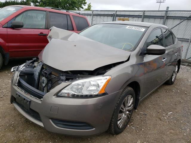 Photo 2 from auction – 2015 NISSAN SENTRA S with VIN 3N1AB7AP3FL691817