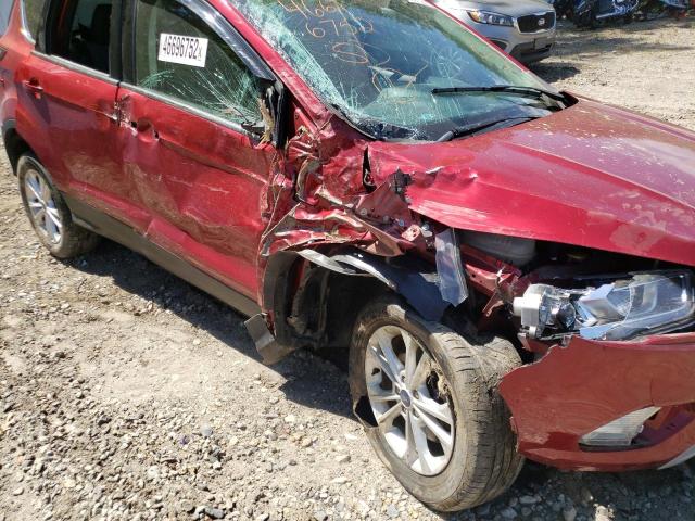 Photo 9 from auction – 2017 FORD ESCAPE SE with VIN 1FMCU9G99HUE27770