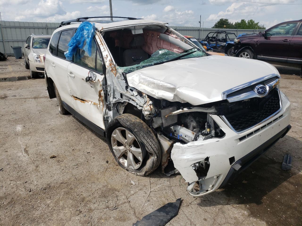 SUBARU FORESTER 2 2015 with VIN JF2SJADC6FH511403 - Photo from auction