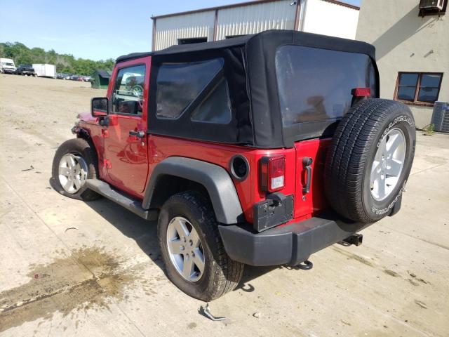 Photo 3 from auction – 2014 JEEP WRANGLER S with VIN 1C4AJWAG4EL151154