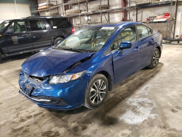 Photo 2 from auction – 2014 HONDA CIVIC EX with VIN 19XFB2F81EE058629