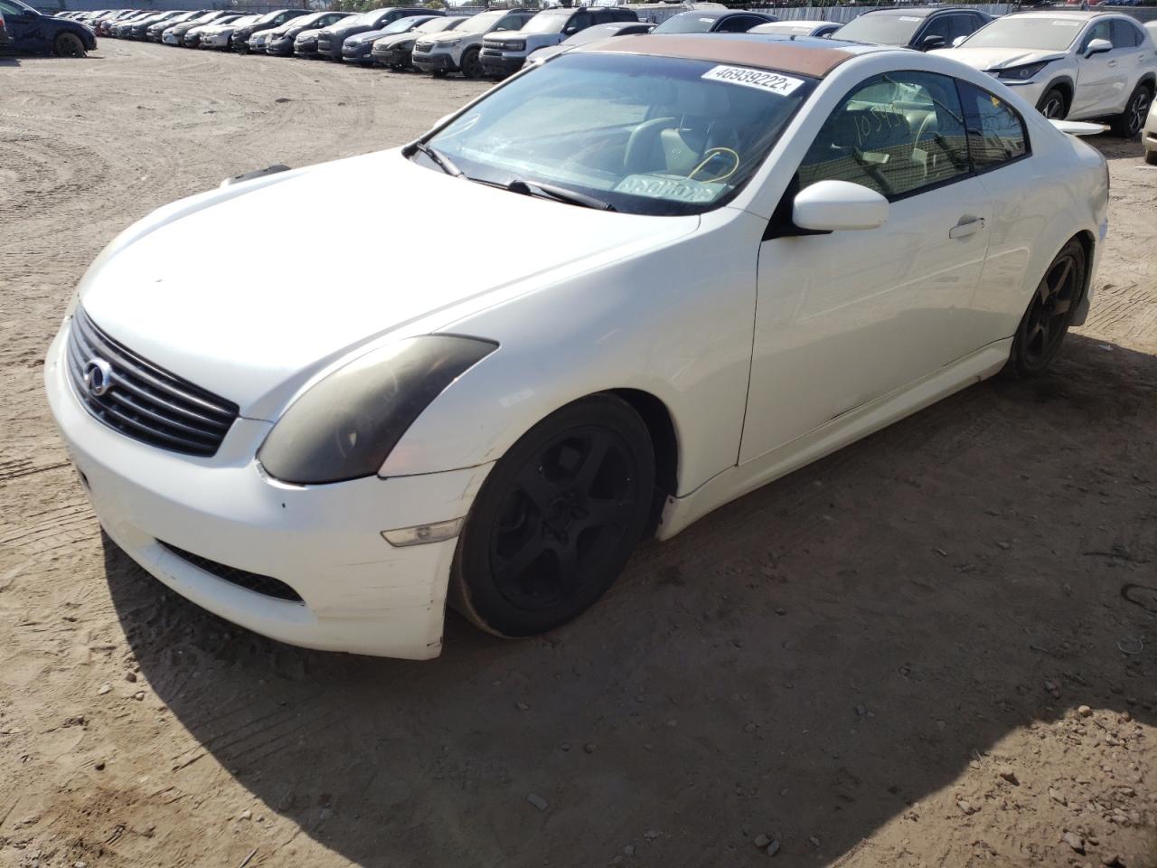 Photo 2 from auction – 2005 INFINITI G35 with VIN JNKCV54E85M425448