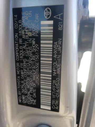 Photo 10 from auction – 2014 TOYOTA PRIUS C with VIN JTDKDTB36E1561729
