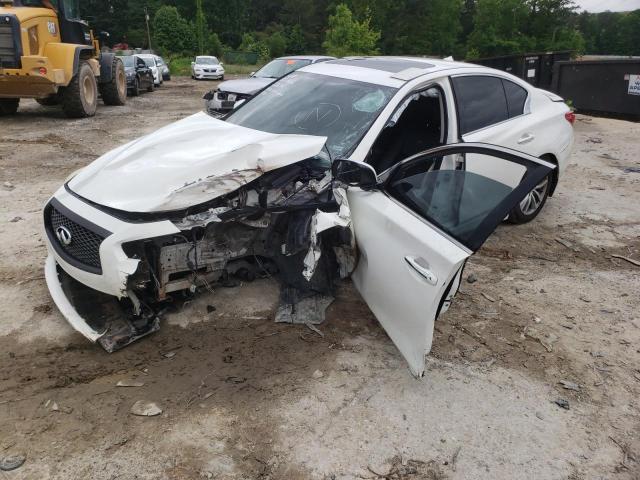 Photo 2 from auction – 2014 INFINITI Q50 BASE with VIN JN1BV7AP1EM680850
