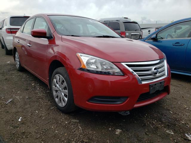 NISSAN SENTRA S 2014 with VIN 3N1AB7AP2EY268048 - Photo from auction