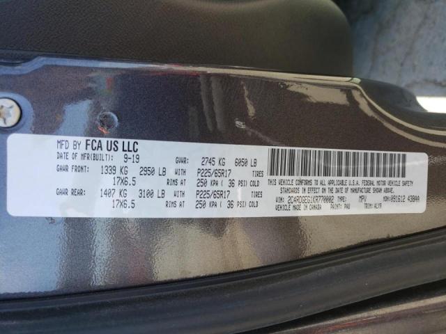 Photo 10 from auction – 2019 DODGE GRAND CARA with VIN 2C4RDGEG1KR770002