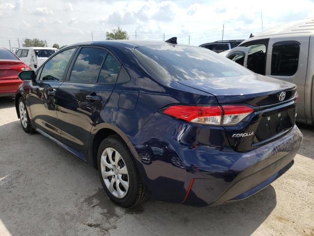 Photo 3 from auction – 2021 TOYOTA COROLLA LE with VIN 5YFEPMAE6MP157613