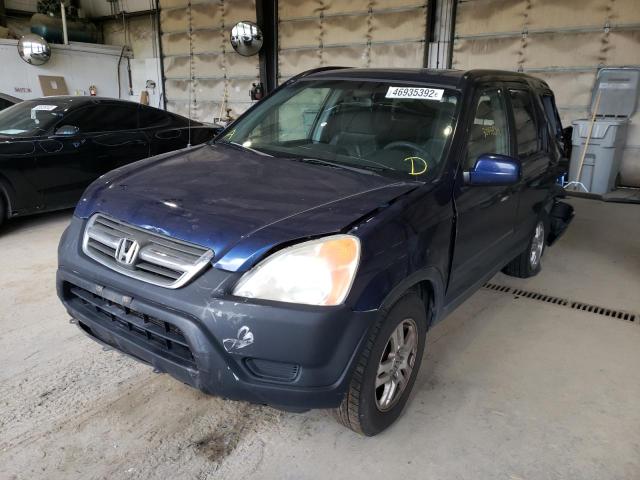 Photo 2 from auction – 2002 HONDA CR-V EX with VIN JHLRD78832C024277