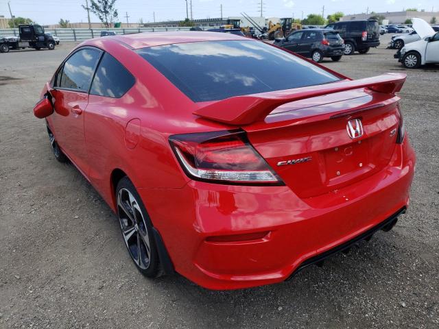 Photo 3 from auction – 2015 HONDA CIVIC SI with VIN 2HGFG4A59FH707482